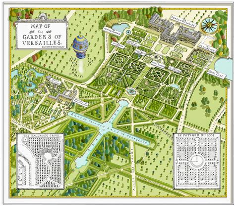 versailles palace map.